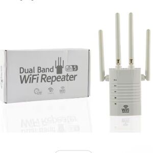 WiFi Repeater Dual Band - White